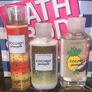 Bath and Body Works Pineapple Coconut